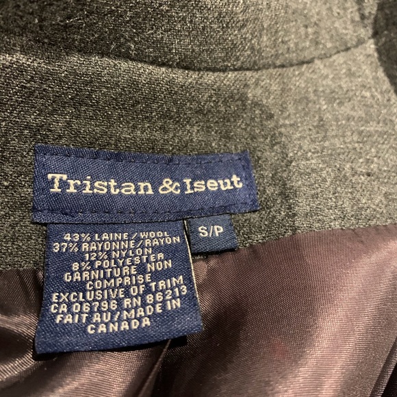 Ladies Tristan light spring grey coat size S - Picture 8 of 8